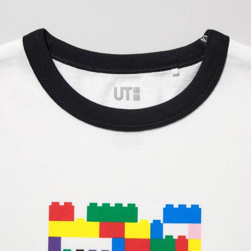 Uniqlo Lego® City Ut Graphic Kids' T Shirts White | WODEQF789