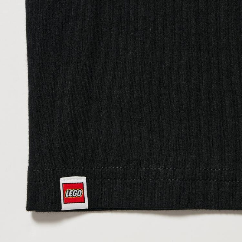 Uniqlo Lego® City Ut Graphic Kids' T Shirts Black | XWFQKI942