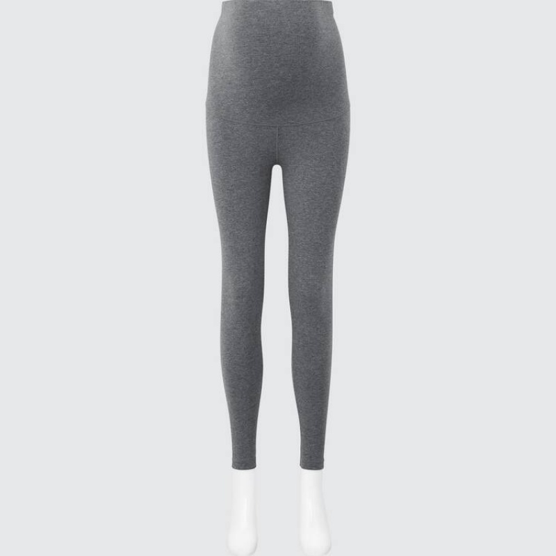 Uniqlo Maternity Women's Leggings Dark Grey | DOLAFU259