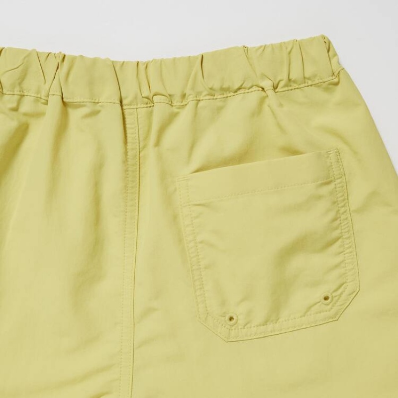 Uniqlo Nylon Easy Kids' Shorts Yellow | NBULHW678