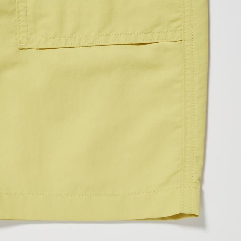 Uniqlo Nylon Easy Kids' Shorts Yellow | NBULHW678