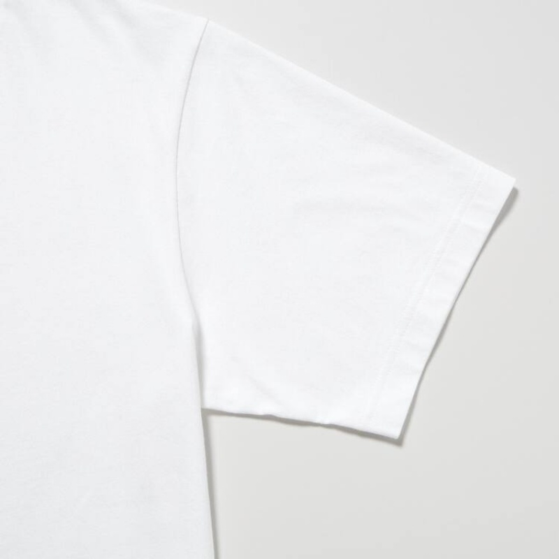 Uniqlo Peace For All Ut Graphic (Jonathan Anderson) Women's T Shirts White | MALSER025