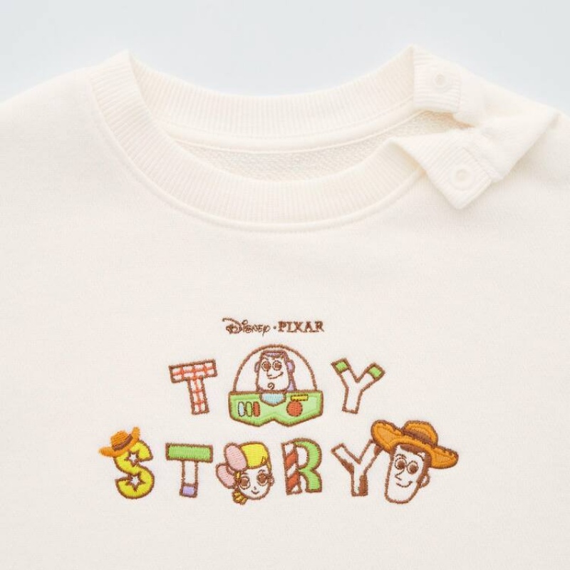 Uniqlo Pixar Collection Ut Graphic Baby Tops White | FTDVKJ196