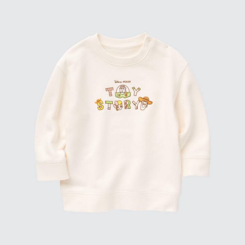 Uniqlo Pixar Collection Ut Graphic Baby Tops White | FTDVKJ196