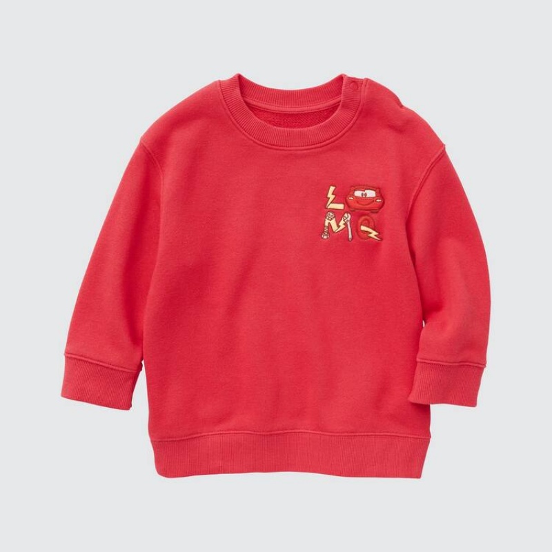 Uniqlo Pixar Collection Ut Graphic Baby Tops Red | MPDUKW863