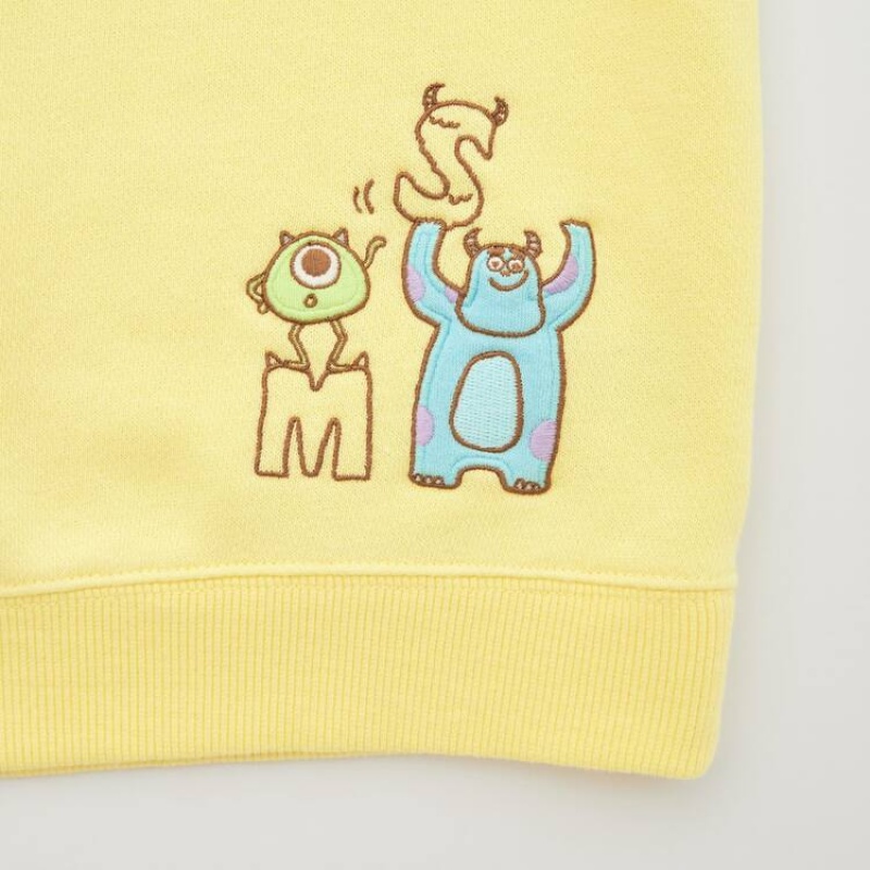 Uniqlo Pixar Collection Ut Graphic Baby Tops Yellow | FWBCSI125