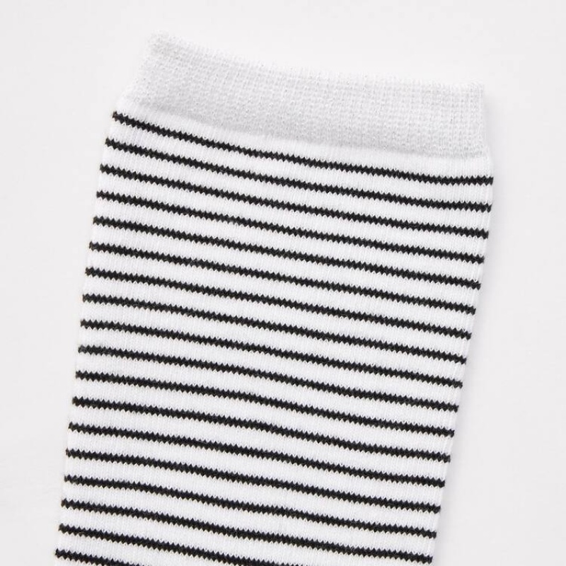 Uniqlo Regular (3 Pairs) Kids' Socks White / Black / Blue | OLKCHN876