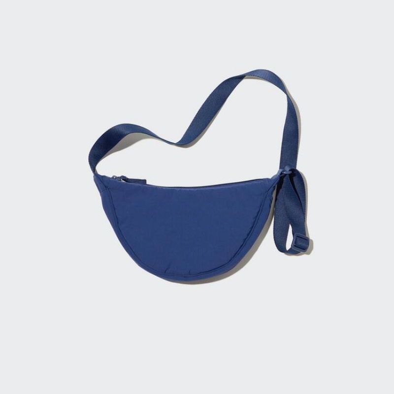 Uniqlo Round Mini Shoulder Women\'s Bags Blue | DNVQCO189