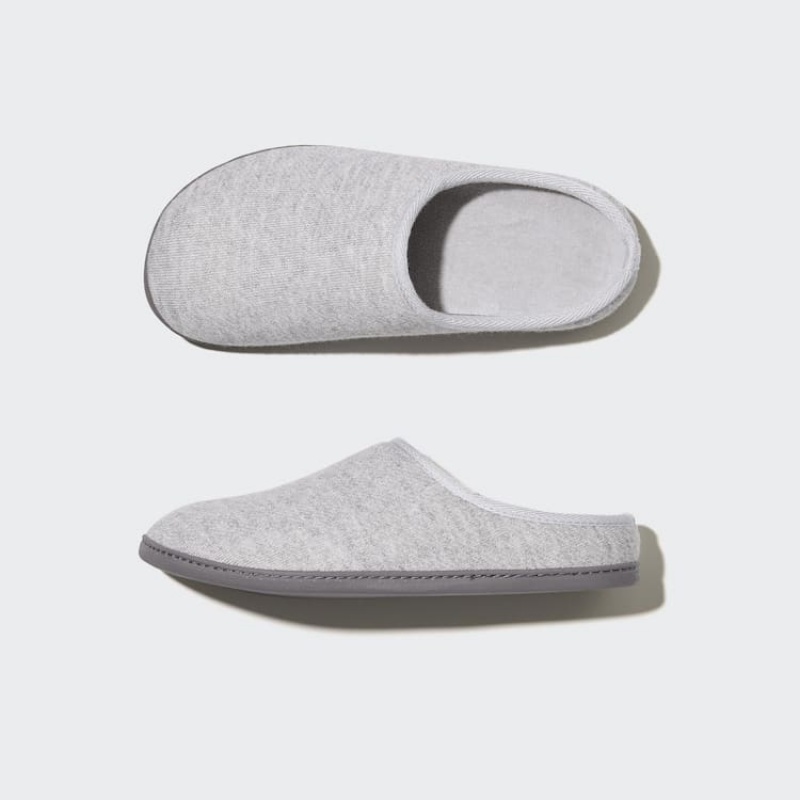 Uniqlo Rubber Sole Men\'s Slippers Grey | WBGVJT431