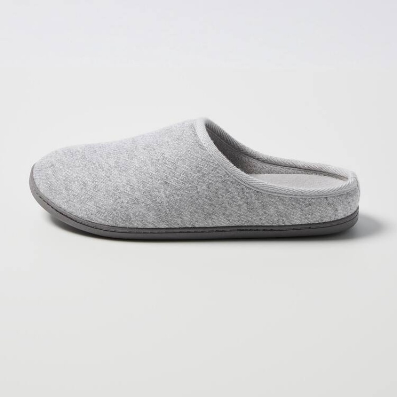 Uniqlo Rubber Sole Women's Slippers Grey | SXTVFN085