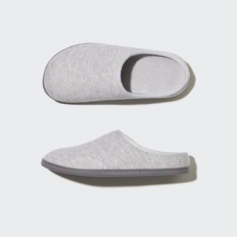 Uniqlo Rubber Sole Women\'s Slippers Grey | SXTVFN085