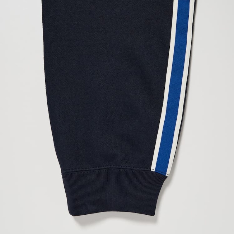 Uniqlo Side Striped Men's Jogger Navy | YUNMFH924