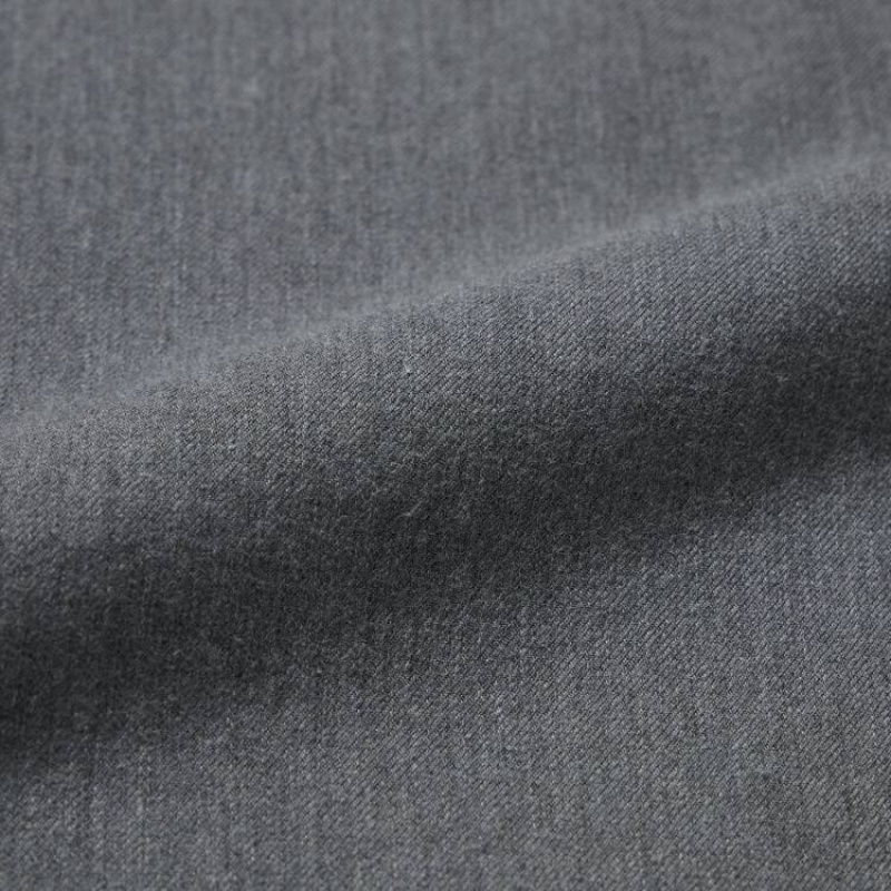 Uniqlo Soft Brushed Long Sleeved Women's Shirts Grey | VDMGLY730