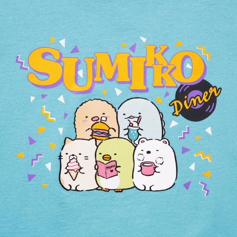 Uniqlo Sumikkogurashi Ut Graphic Kids' T Shirts Green | RYOFDC170