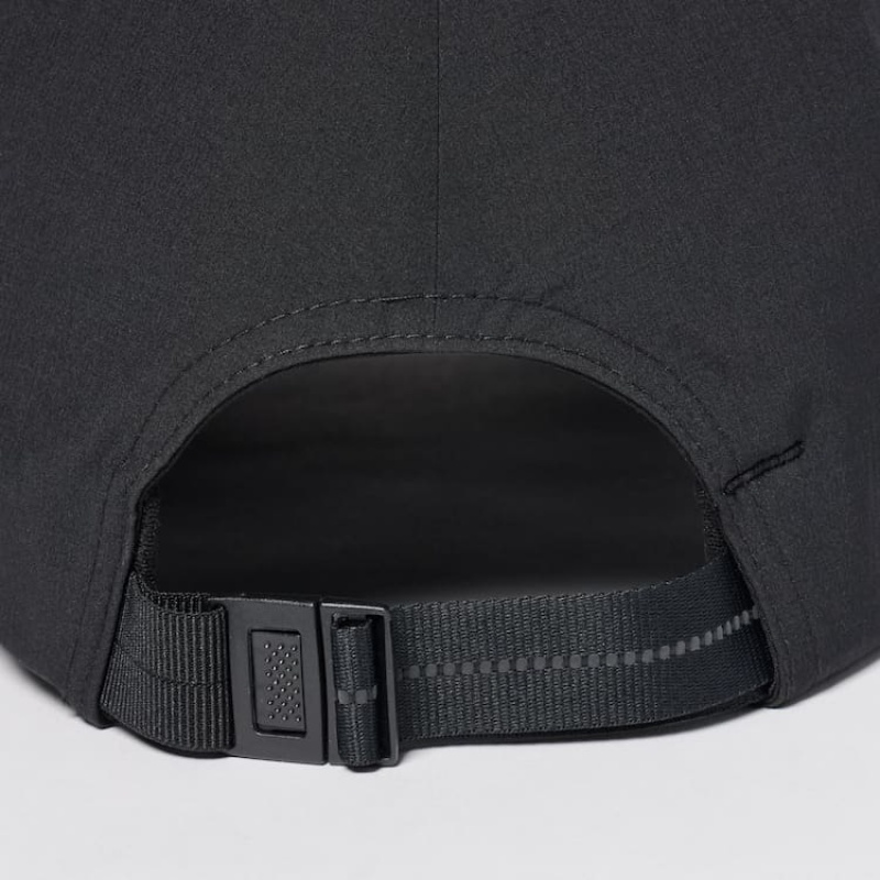 Uniqlo Two-way Stretch Men's Caps Black | CKFXVR497