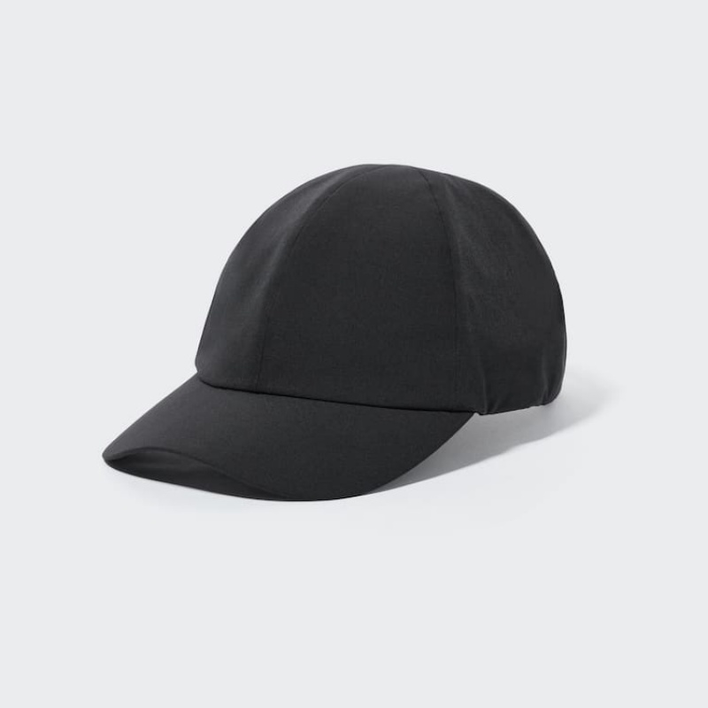 Uniqlo Two-way Stretch Men\'s Caps Black | CKFXVR497