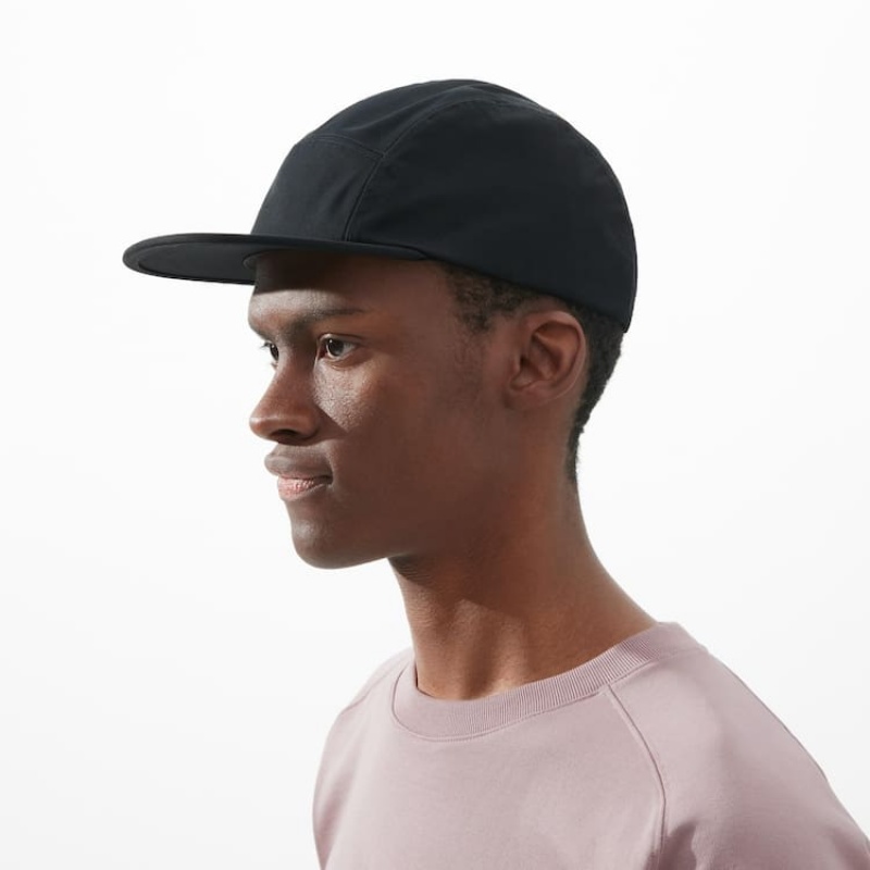 Uniqlo U Blocktech Men's Caps Black | OQANZI046