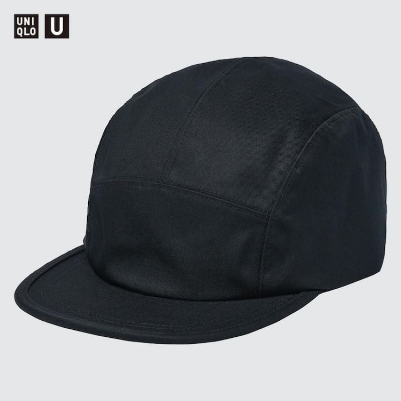 Uniqlo U Blocktech Men\'s Caps Black | OQANZI046