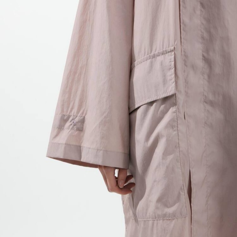 Uniqlo U Poncho Women's Jackets Pink | INPFGX810