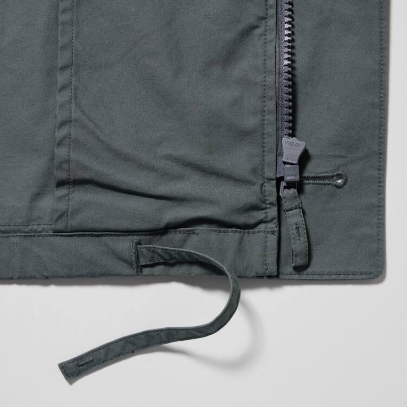 Uniqlo U Relaxed Women's Parka Dark Grey | HGLKVZ329