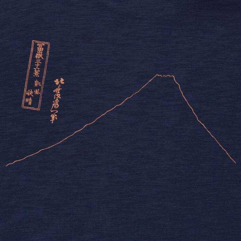 Uniqlo Ukiyo-e Masters Ut Graphic Men's T Shirts Navy | UZCXSR065