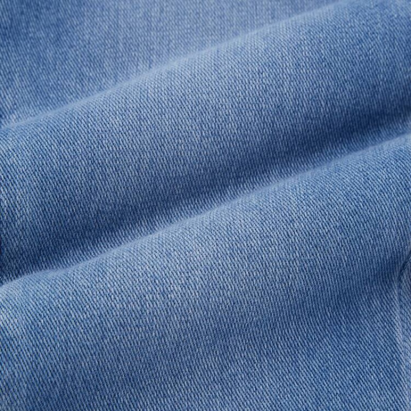 Uniqlo Ultra Stretch Denim (2021 Season) Kids' Jeans Blue | KFHIWD159