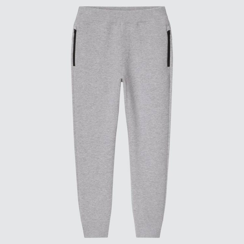 Uniqlo Ultra Stretch Dry (2021 Season) Kids\' Jogger Grey | ONCEFY617