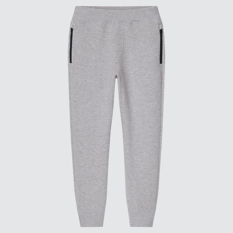 Uniqlo Ultra Stretch Dry (2021 Season) Kids\' Jogger Grey | RFITYQ015