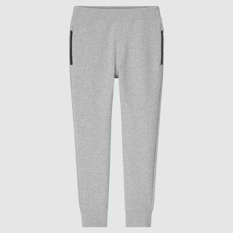 Uniqlo Ultra Stretch Dry Kids\' Jogger Grey | CIMAYE976