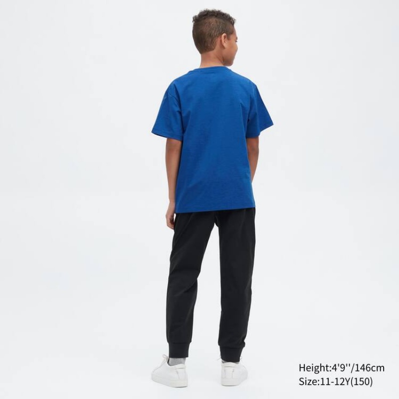 Uniqlo Ultra Stretch Dry-ex Active Kids' Jogger Black | RCFZOD372