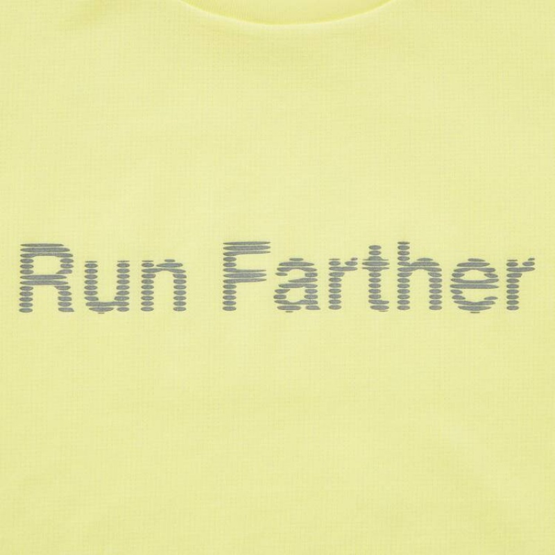 Uniqlo Ultra Stretch Dry-ex Crew Neck Short Sleeved Kids' T Shirts Yellow | NFKPYW894