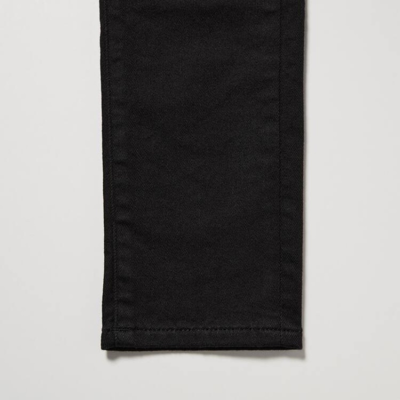 Uniqlo Ultra Stretch Soft Kids' Jeans Black | DPBEUT593