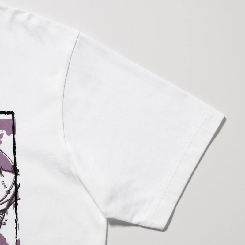 Uniqlo Ut Archive Naruto Graphic Men's T Shirts White | KCTZAS059