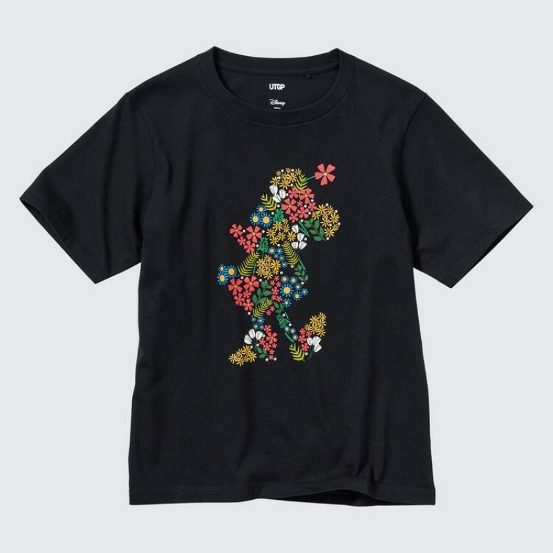 Uniqlo Utgp2023 Mfa Graphic Women's T Shirts Black | KPZHLD795