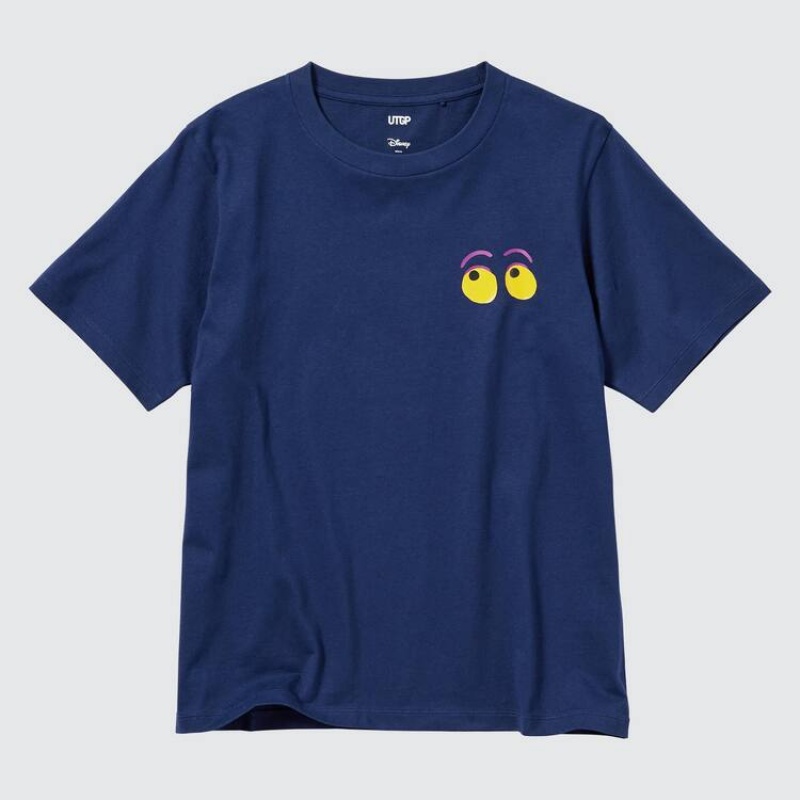 Uniqlo Utgp2023 Mfa Ut Graphic Women's T Shirts Navy | JOZXRY068