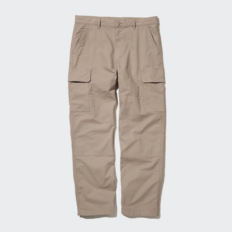 Uniqlo Utility Cargo Men's Trousers Beige | GDWNHQ471