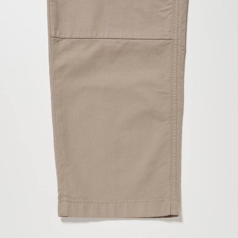 Uniqlo Utility Cargo Men's Trousers Beige | GDWNHQ471