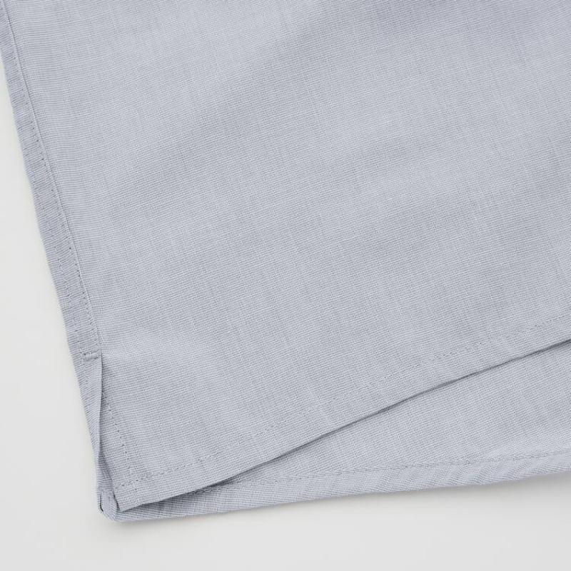 Uniqlo Woven Broadcloth Boxer Men's Underwear Grey | EAOLFD804